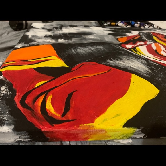 Acrylic painting on canvas - Picture 5 of 7